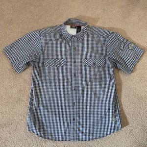 HARLEY-DAVIDSON MENS  PERFORMANCE PLAID WOVEN SHIRT 96670-12VM